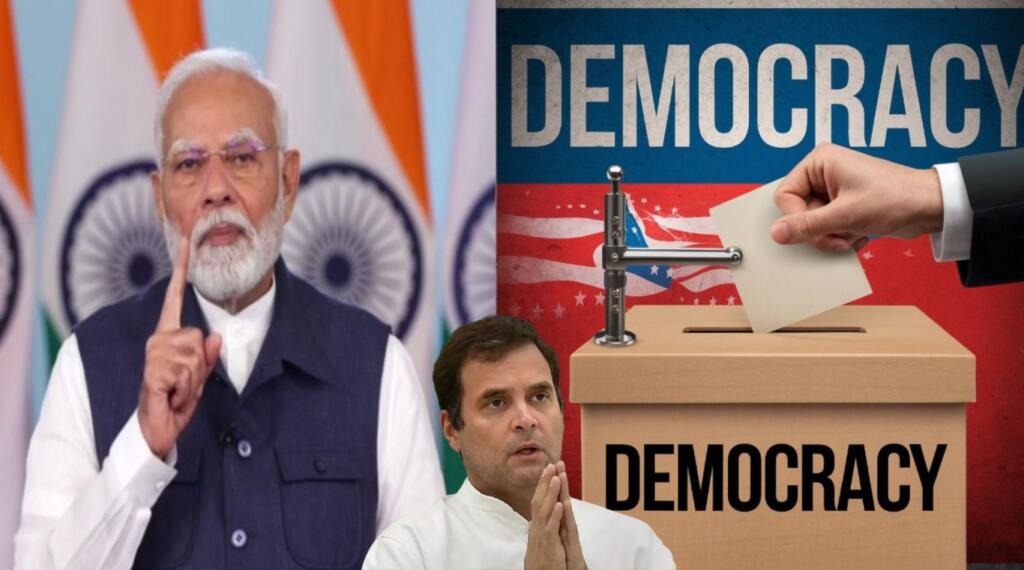 PM Modi Accuses Congress of Conspiring Globally, Against India’s Economy and Democracy