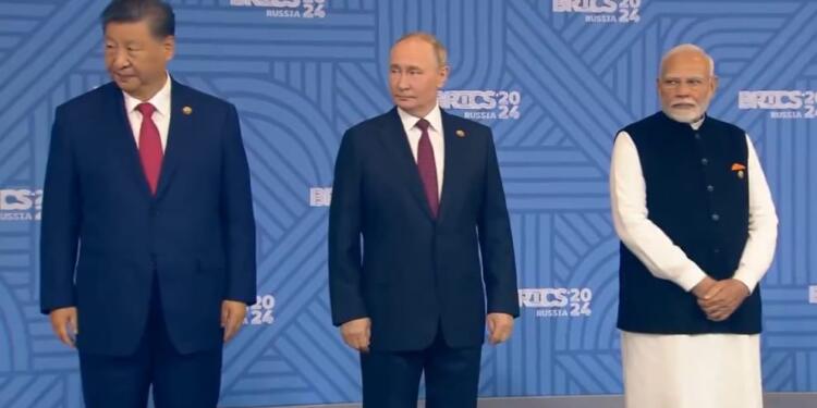 India, Russia and China during 16th Summit of BRICS