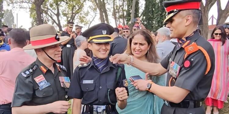 From Grief to Glory: Inayat Vats’s Tribute to Fallen Father Maj Navneet Vats