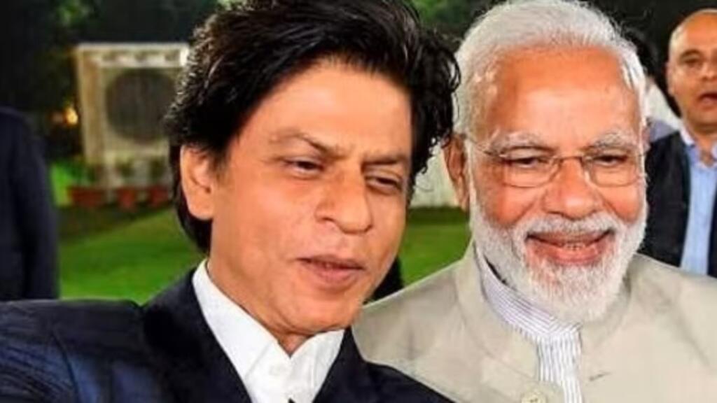 SRK with PM Modi