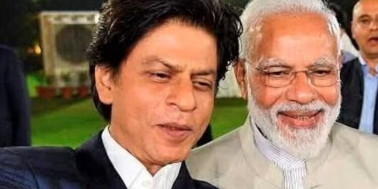 SRK with PM Modi