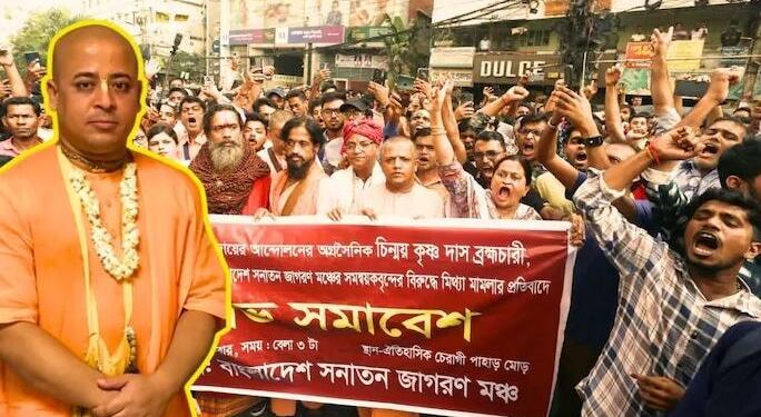 Bangladeshi Hindu Priest Chinmoy Krishna falls ill in prison, denied medical care