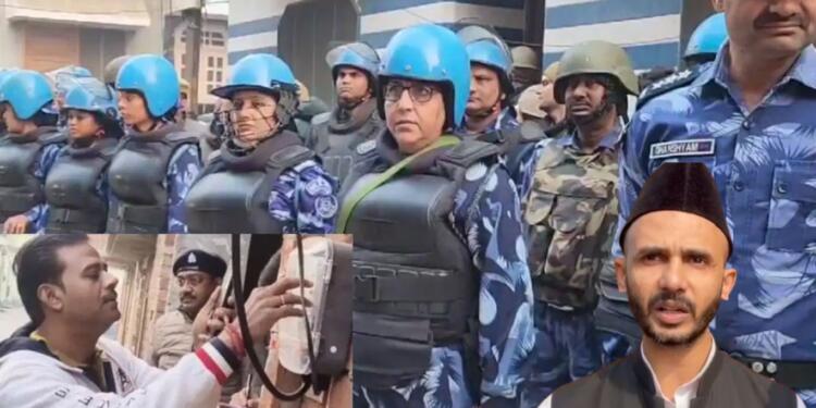 Heavy deployment ensures Electricity officials inspect SP MP Barq's residence over Electricity 'theft'