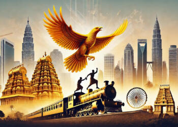 Story of Modern India , with culture and modernity , symbolised by the Golden Bird