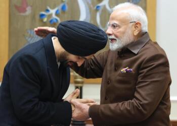 Singer Diljit with Narendra Modi