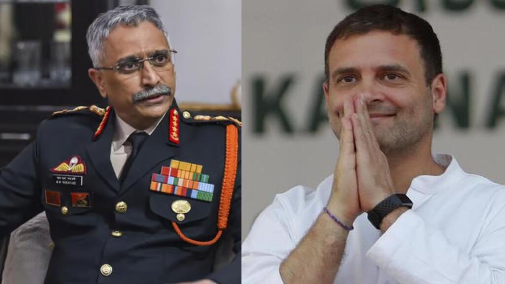 Former COAS Naravane flags Rahul Gandhi’s booby trap strategy