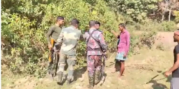 Bangladeshi infiltration caught on camera: Illegals provoke BSF at Unakoti border