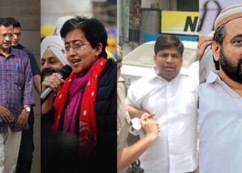 AAP Leaders Face Multiple Cases Amid Delhi Assembly Elections