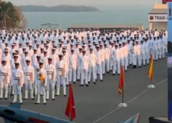 INS Chilka Hosts Unique Post-Sunset Ceremony for Agniveer Graduates of 2025