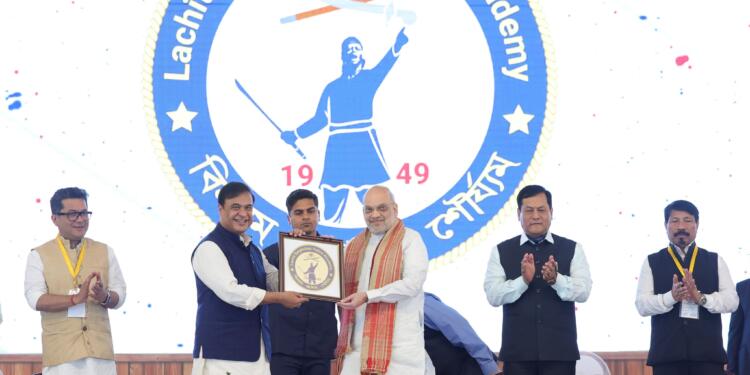 Amit Shah inaugurates Lachit Borphukan Police Academy in Assam