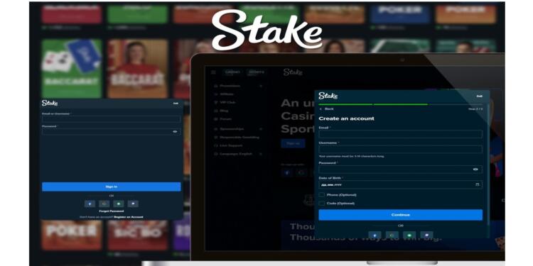 How to Sign Up an Account on Stake?