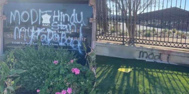 India issues stern condemnation of vandalism incident at BAPS temple in California