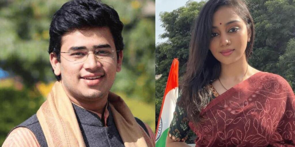 Tejasvi Surya and Sivasri Skandaprasad