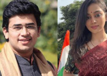 Tejasvi Surya and Sivasri Skandaprasad