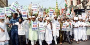 Anti Waqf protests in Bengal