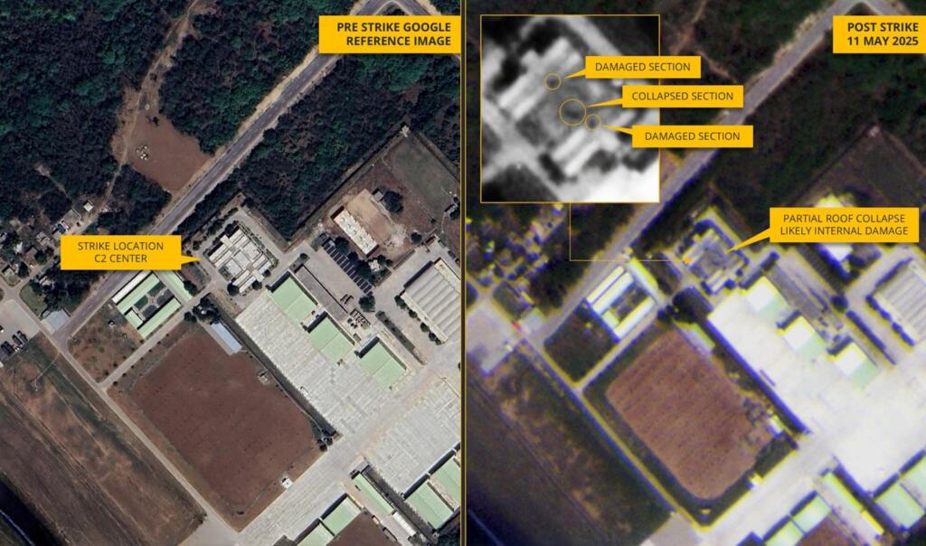 Satellite Imagery Reveals Extensive Damage to Pakistan’s Murid Airbase