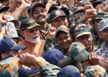 PM Modi Visits Adampur Air Base, Calls Interaction with Armed Forces ‘A Very Special Experience’