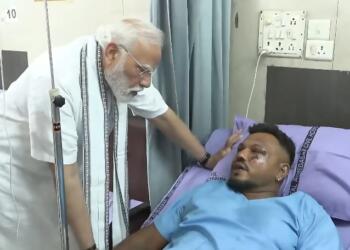 “I Don’t Know How I Survived,” Says Sole Survivor of Air India Crash in Emotional Meeting with PM Modi