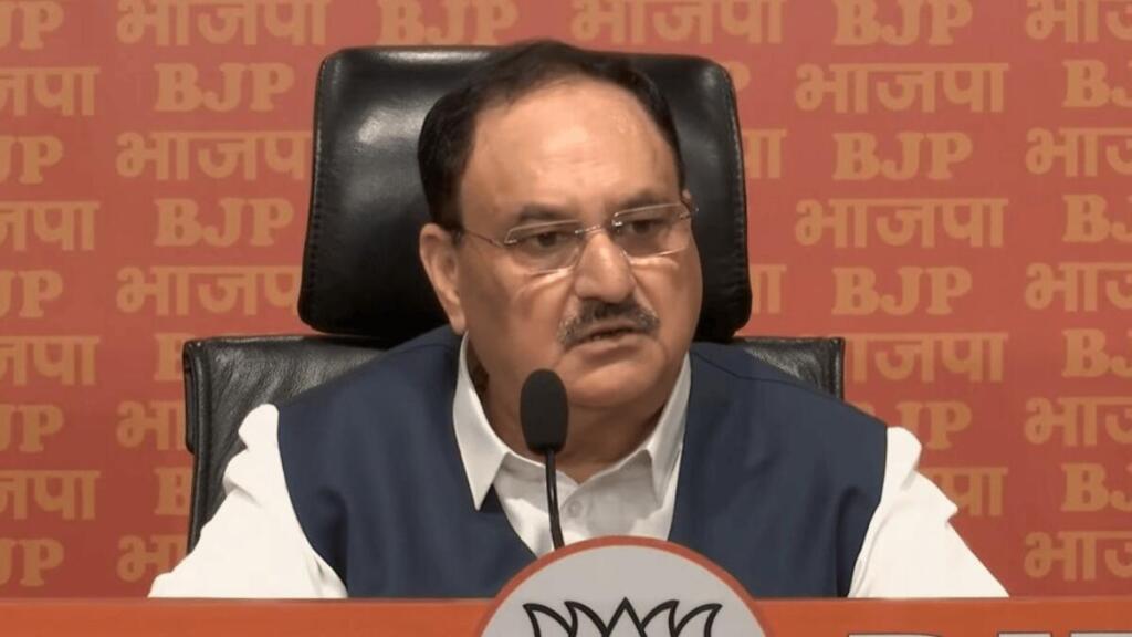 BJP Chief JP Nadda