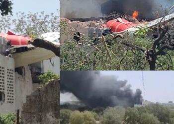 gujarat plane crash