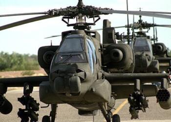 Indian Army Receives First Apache Attack Helicopters from the US at Hindon Airbase