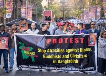 Sydney Protest Sends Global Message Against Hindu Persecution in Bangladesh