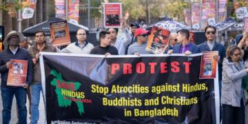 Sydney Protest Sends Global Message Against Hindu Persecution in Bangladesh