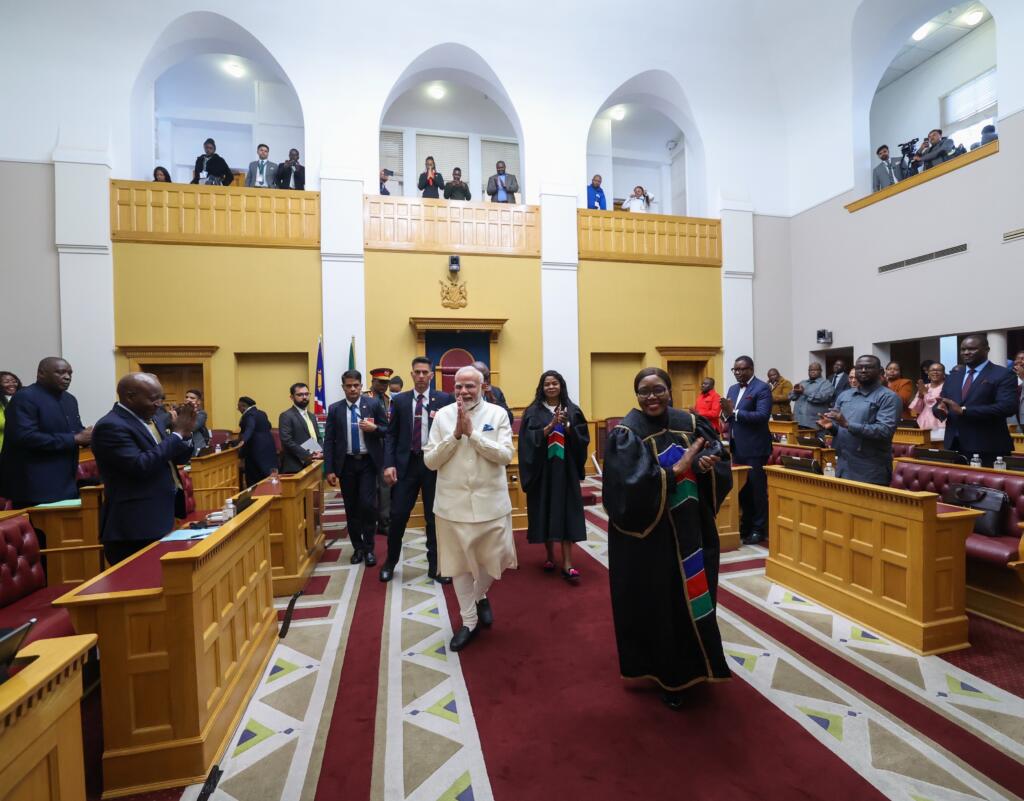 Modi's Vision Echoes in Namibia
