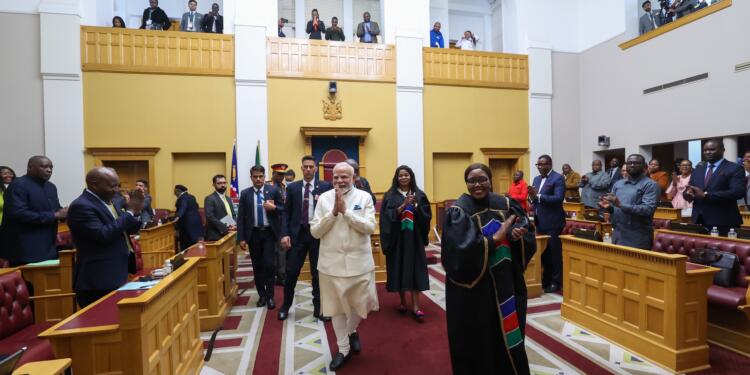 Modi's Vision Echoes in Namibia