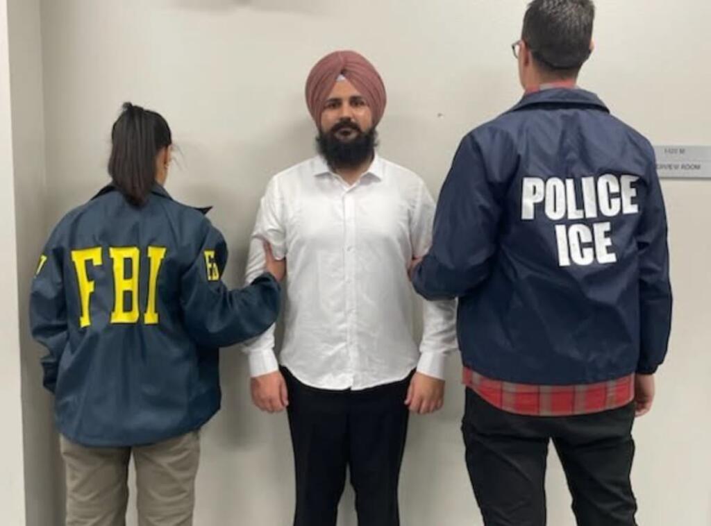 Khalistani Terrorist Harpreet Singh arrested