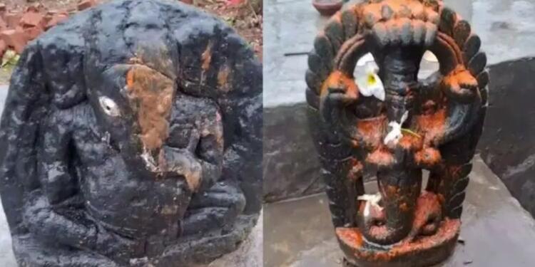 Karnataka: Ganesha Idol Vandalised by Muslim Man in Shivamogga; Hindus Honour Muharram in Yadgir Village