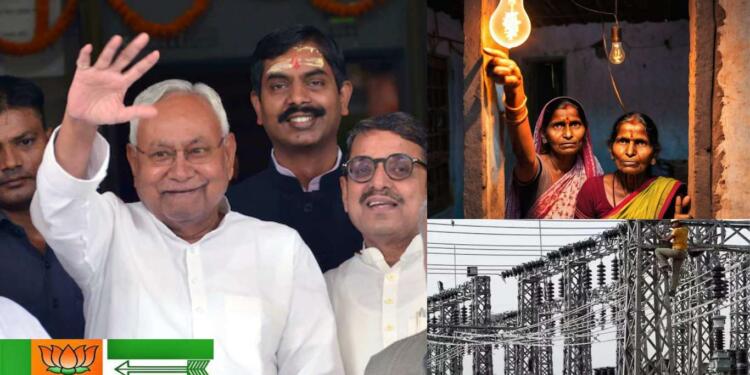 Nitish Kumar’s Power Push: Free Electricity Lights Up NDA’s Bihar Campaign