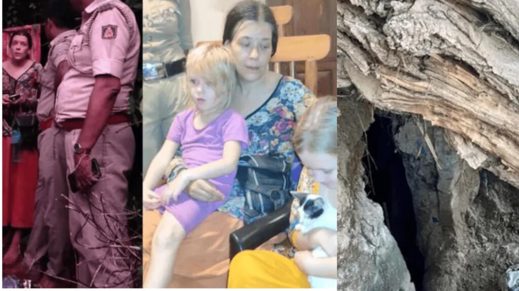 Russian Woman Found Living in Gokarna Cave with Two Daughters, Faces Deportation Over Visa Violation