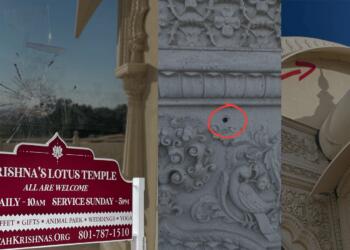 Rise in Hate Crimes against Hindus: Krishna Temple in Spanish Fork Hit by Shooting