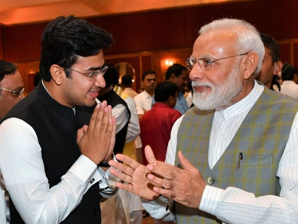 Seeking Inspiration from PM Modi, BJP's Young Voice Tejasvi Surya Steps Up as Gen- Next Torchbearer