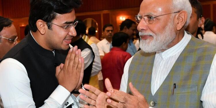 Seeking Inspiration from PM Modi, BJP's Young Voice Tejasvi Surya Steps Up as Gen- Next Torchbearer