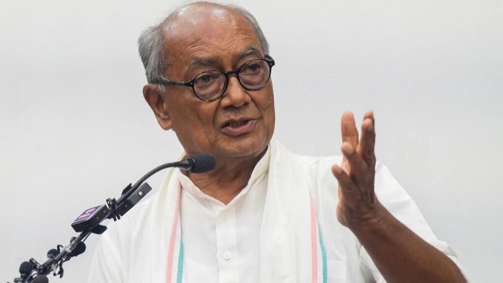Digvijay Singh U-Turn Sparks Backlash After Congress Narrative Flops