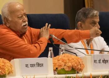RSS chief Mohan Bhagwat raises concerns about the country’s demographic changes, says ‘Indians should have three kids’