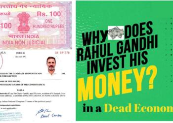 Dead Economy” or Double Standards? Rahul Gandhi’s ₹10 Crore Market Gamble Exposes Hypocrisy