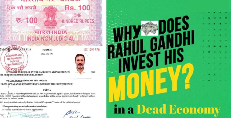 Dead Economy” or Double Standards? Rahul Gandhi’s ₹10 Crore Market Gamble Exposes Hypocrisy
