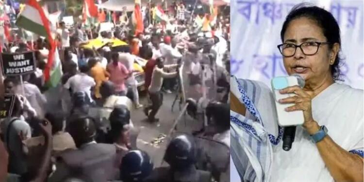 RG Kar Rape Case Victim's Mother Injured in Bengal Police Crackdown on Protest