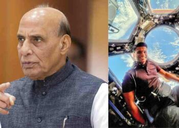"Extremely Disappointing Behaviour": Rajnath Singh After Opposition Skips Shubhanshu Shukla Discussion