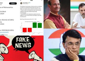 Congress’ ‘Vote Chori’ Slogan Falls Flat : Pawan Khera, Sanjay Kumar Delete Tweets After Spreading Misinformation on Maharashtra Elections