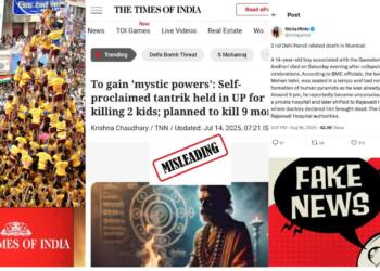 TOI’s Anti-Hindu Bias Exposed Again: From Fake Dahi Handi Link to ‘Tantrik’ Smear, Editorial Standards Hit a New Low