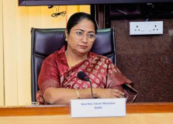 Delhi CM Attacked During Jan Sunvai Program at Civil Lines; Accused Held