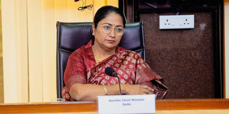 Delhi CM Attacked During Jan Sunvai Program at Civil Lines; Accused Held