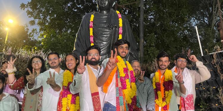 DUSU Elections: How BJP Won the Trust of ‘Gen Z’ voters While Congress was Busy Running ‘Vote Chori’ Propaganda To Incite Them