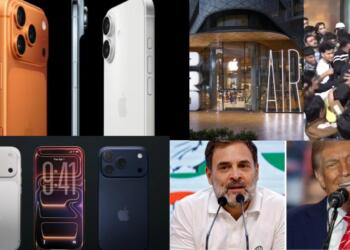 Gen Z Camps Outside Apple Stores, Fights Break Out as iPhone 17 Enters Indian Markets : But Social Media Trolls Rahul Gandhi & Trump Know Why?