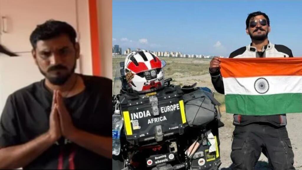 Indian Biker's Motorcycle Stolen In UK During World Tour