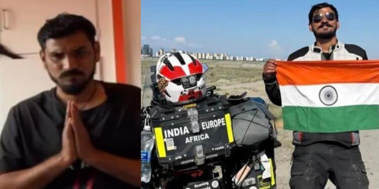 Indian Biker's Motorcycle Stolen In UK During World Tour